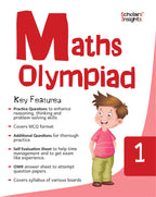 Scholars Insights Maths Olympiad Grade 1 | Grocsy
