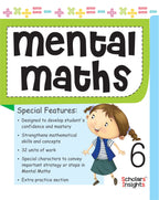 Scholars Insights Mental Maths Book 6 | Grocsy