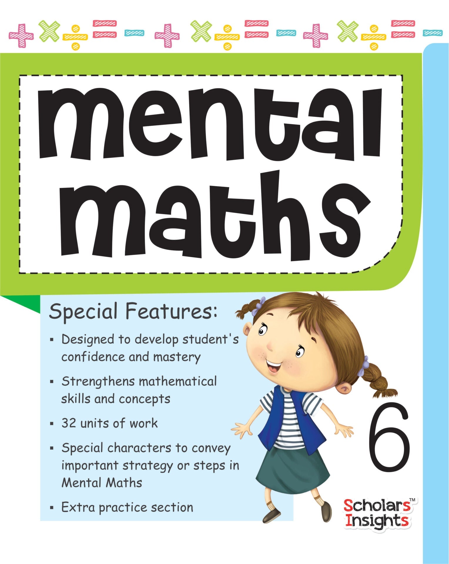 Scholars Insights Mental Maths Book 6 | Grocsy