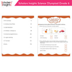 Scholars Insights Olympiad English and Science Workbooks Grade 6| Set of 2| Ages 11 - 13 Year | Grocsy