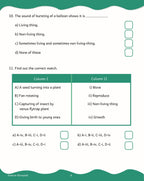 Scholars Insights Science Olympiad Grade 1| Science Practical Questions in MCQ format, QMR Sheet, Self Evaluation Sheet, Test Paper|Ages 6-7 Years | Grocsy
