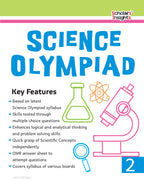 Scholars Insights Science Olympiad Grade 2| Science Practical Questions in MCQ format, QMR Sheet, Self Evaluation Sheet, Test Paper| Ages 7-8 Years | Grocsy