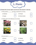 Scholars Insights Science Olympiad Grade 2| Science Practical Questions in MCQ format, QMR Sheet, Self Evaluation Sheet, Test Paper| Ages 7-8 Years | Grocsy