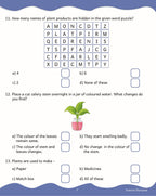 Scholars Insights Science Olympiad Grade 2| Science Practical Questions in MCQ format, QMR Sheet, Self Evaluation Sheet, Test Paper| Ages 7-8 Years | Grocsy