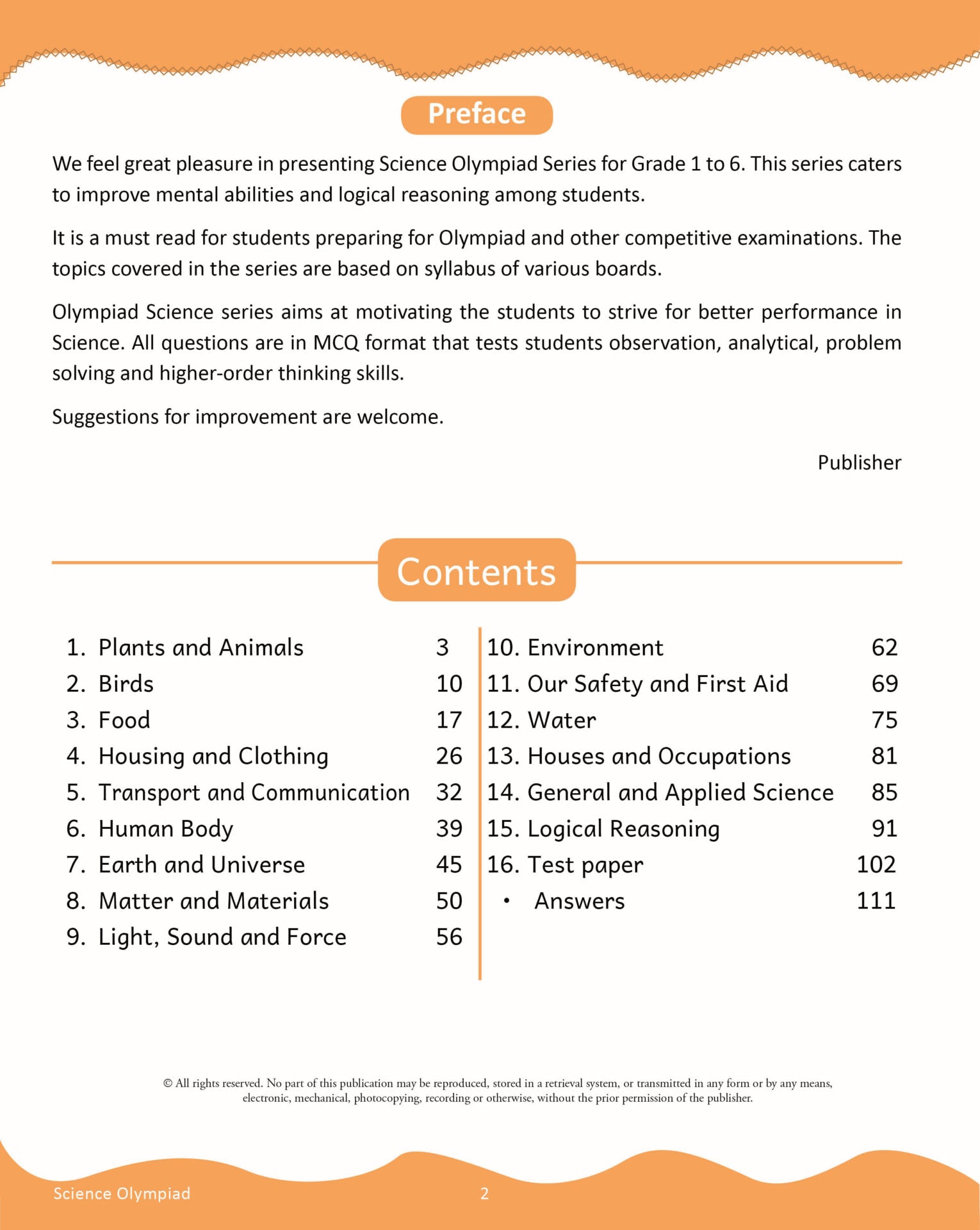 Scholars Insights Science Olympiad Grade 3 | Grocsy