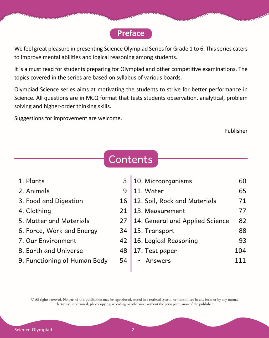 Scholars Insights Science Olympiad Grade 4 | Grocsy