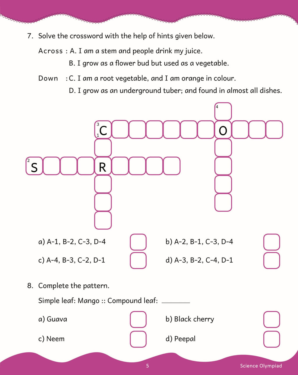 Scholars Insights Science Olympiad Grade 4 | Grocsy