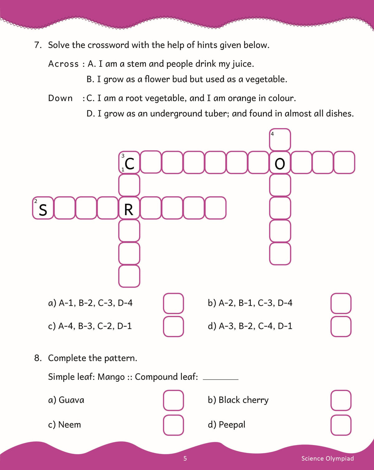 Scholars Insights Science Olympiad Grade 4 | Grocsy