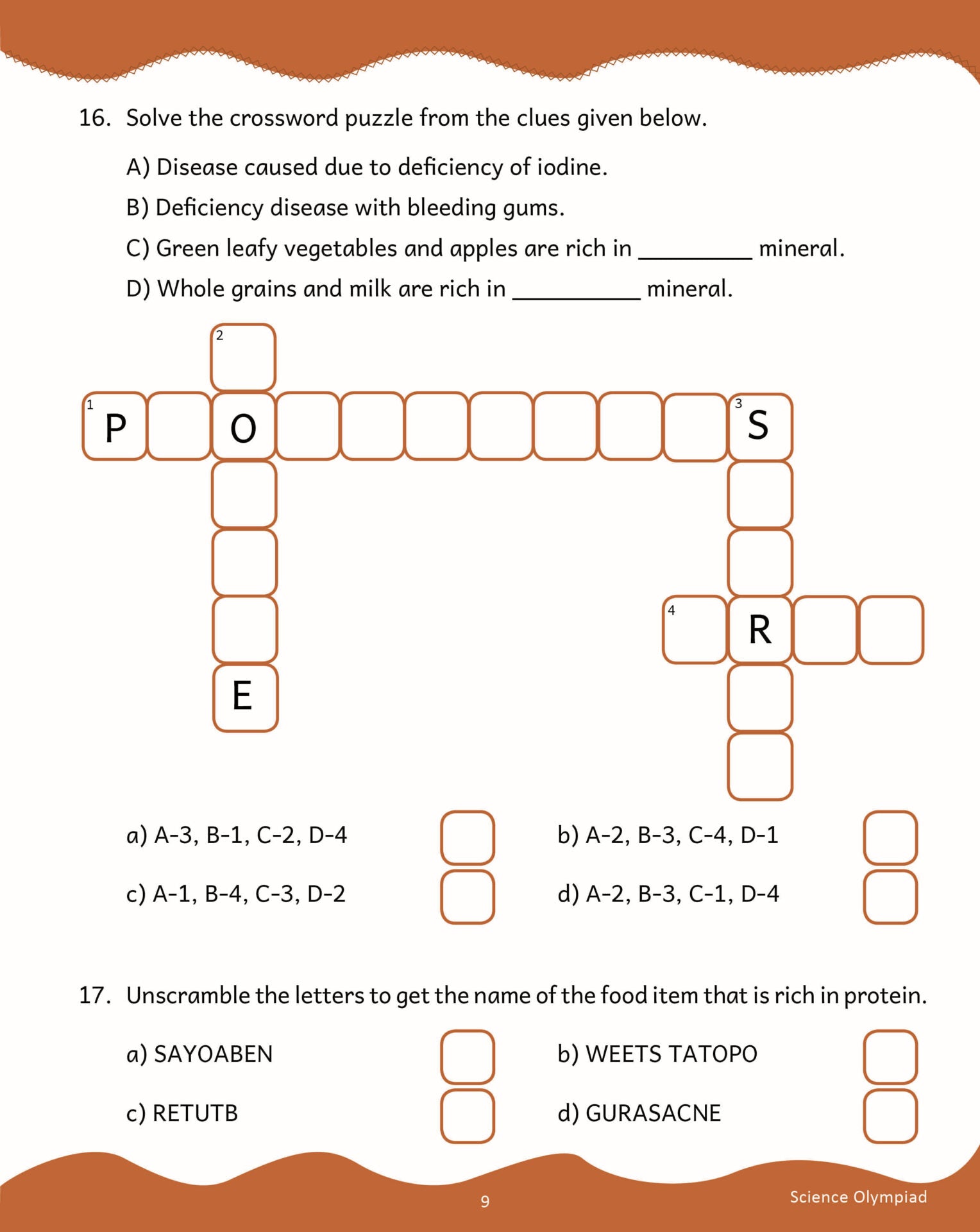 Scholars Insights Science Olympiad Grade 6 | Grocsy