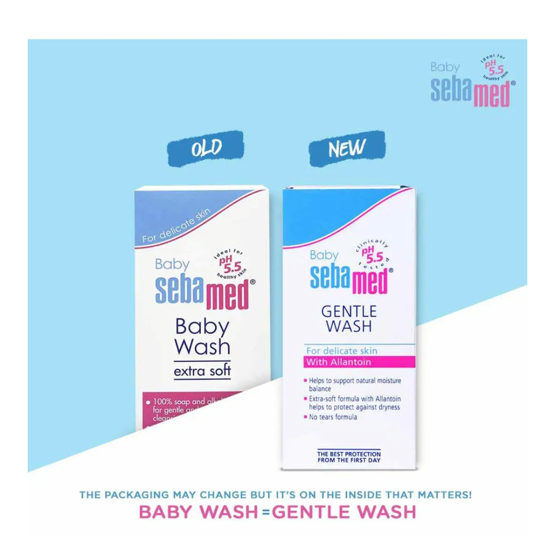 Sebamed Baby Gentle Wash, Protects Skin from Dryness | Grocsy