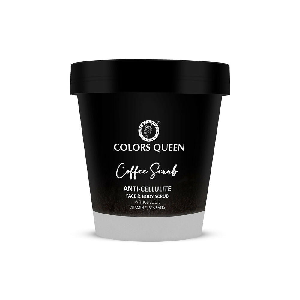 Colors Queen Anti-Cellulite Coffee Face & Body Scrub | Grocsy