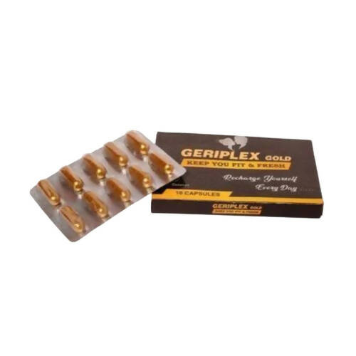 Sankalp Ayurvedic Geriplex Gold Capsules | Grocsy