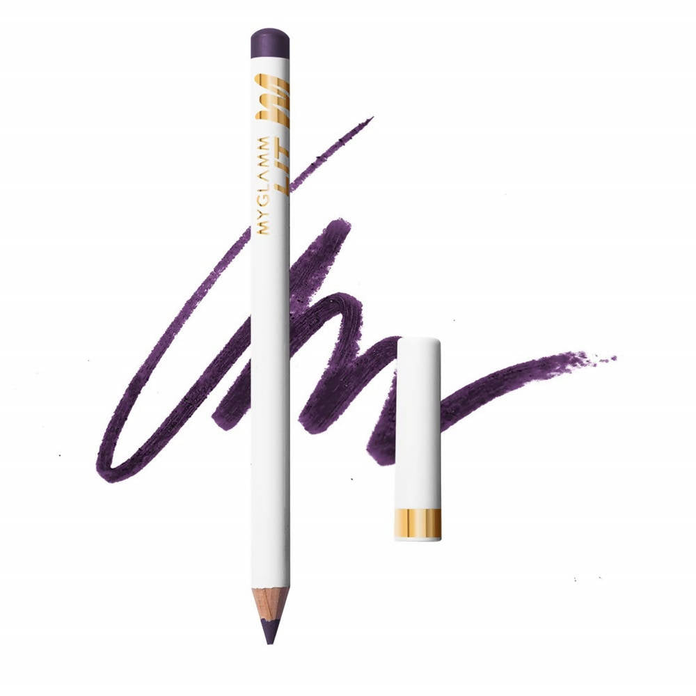 MYGLAMM LIT Matte Eyeliner Pencil - Wicked (1.14 Gm) | Grocsy