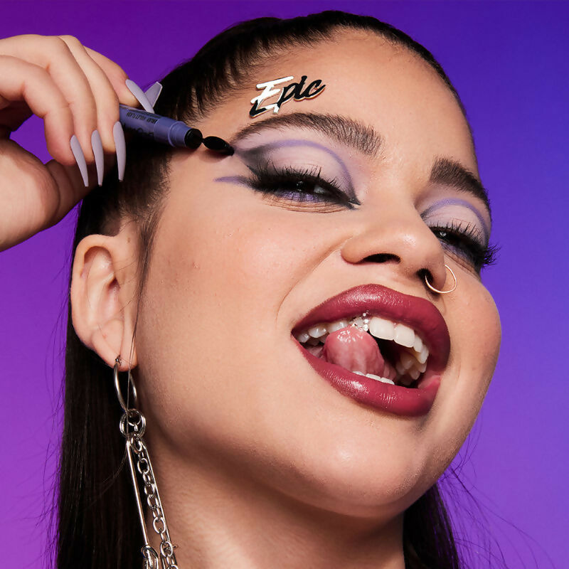NYX Professional Makeup Epic Smoke Angled Liner & Blender - Violet Flash | Grocsy