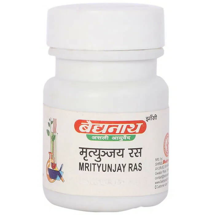 Baidyanath Jhansi Mrityunjay Ras Tablets | Grocsy