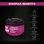 Nishman Hair Styling Gummy Gel Fuchsia - Wet Look | Grocsy