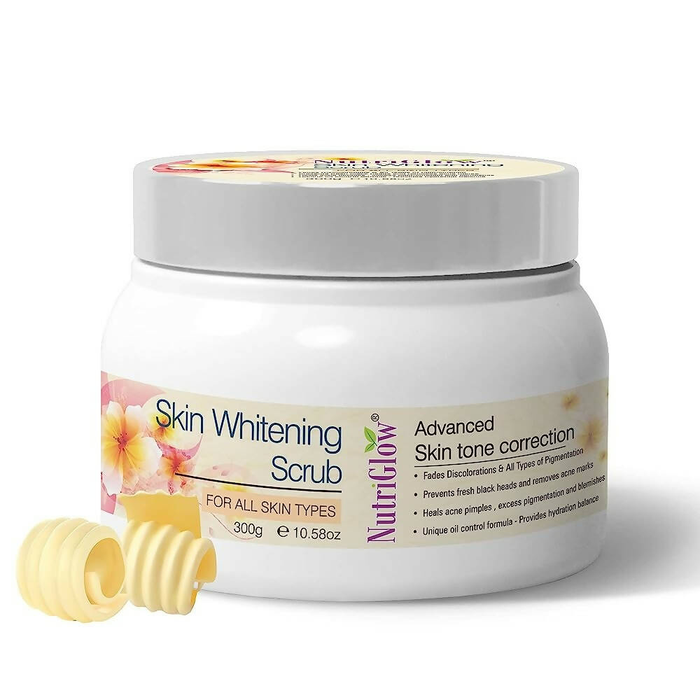 NutriGlow Skin Whitening Face Scrub | Grocsy