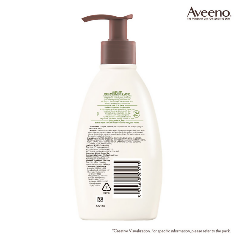 Aveeno Daily Moisturising Lotion - Natural Oat Body Moisturizer | Grocsy
