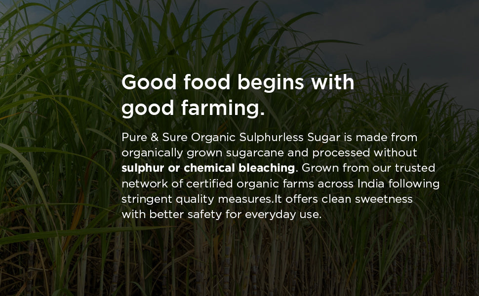 Pure & Sure Organic Sugar | Grocsy