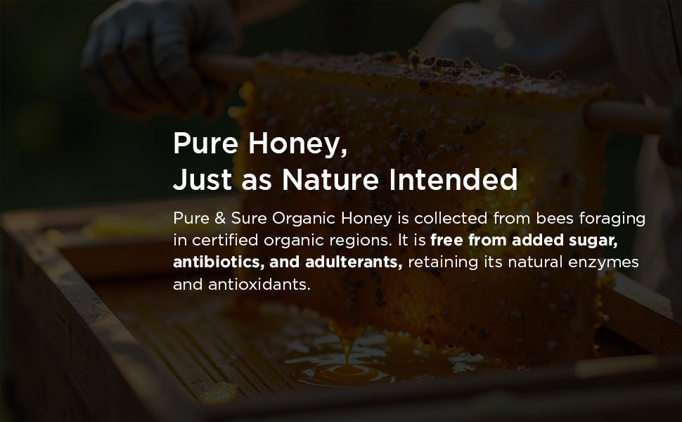 Pure & Sure Organic Honey