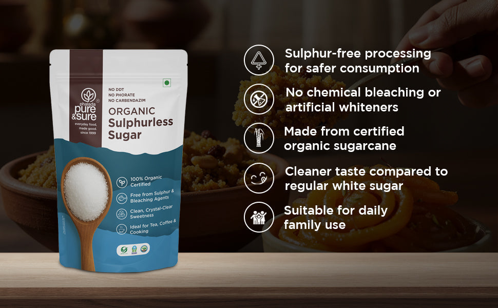 Pure & Sure Organic Sugar | Grocsy