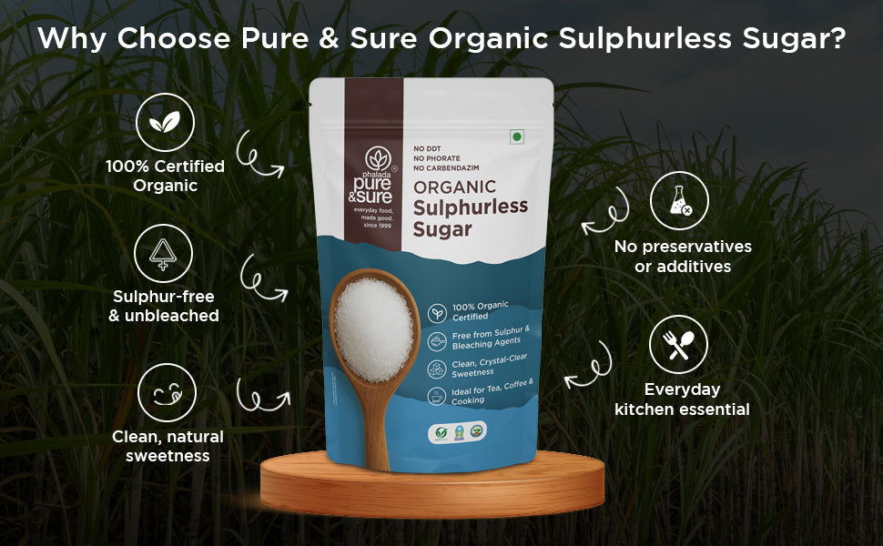 Pure & Sure Organic Sugar | Grocsy