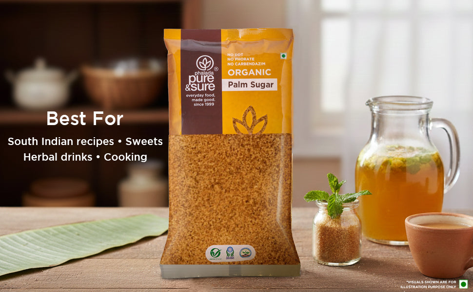 Pure & Sure Organic Palm Sugar | Grocsy