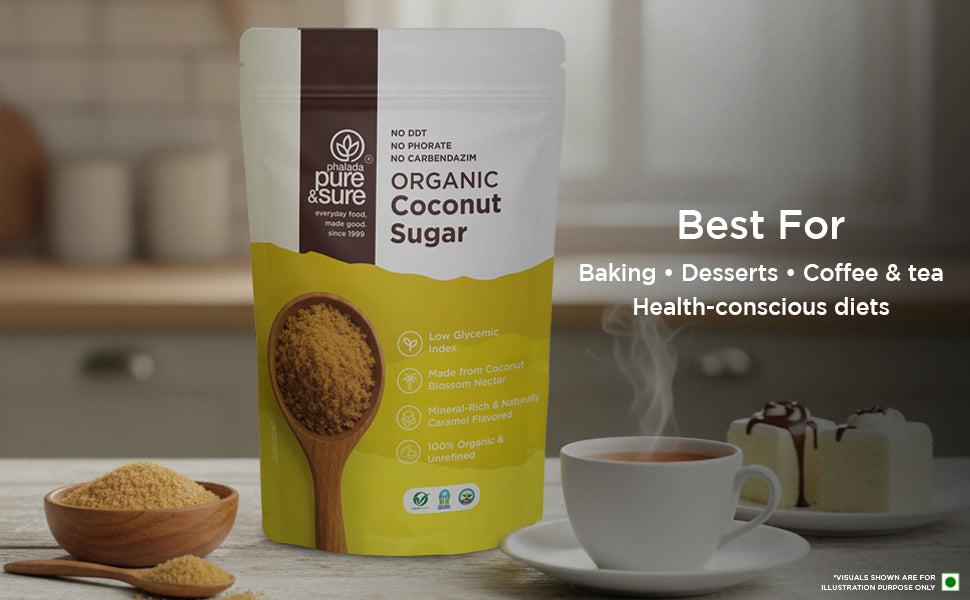 Pure & Sure Organic Coconut Sugar | Grocsy