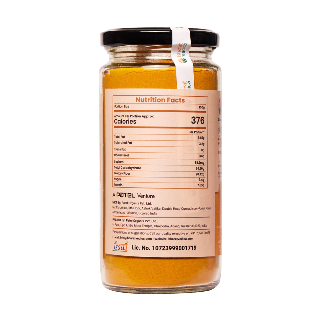 Bharat Vedica Organic Selam Turmeric Powder - Selam Haldi Powder | Grocsy