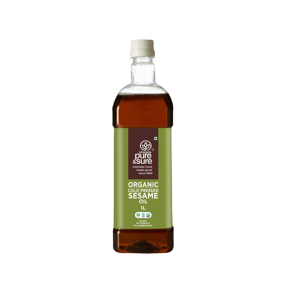 Pure & Sure Organic Sesame Oil | Grocsy