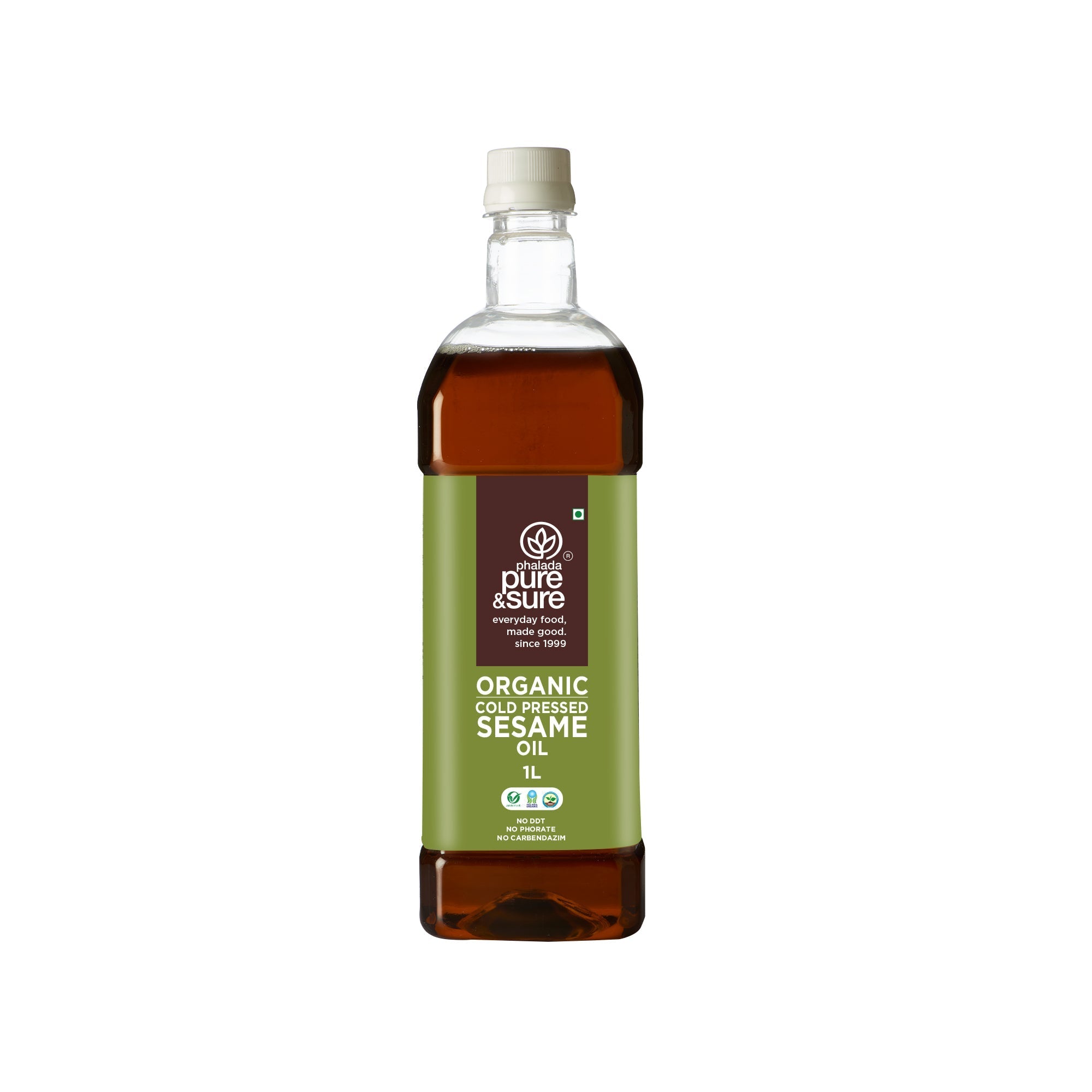 Pure & Sure Organic Sesame Oil | Grocsy
