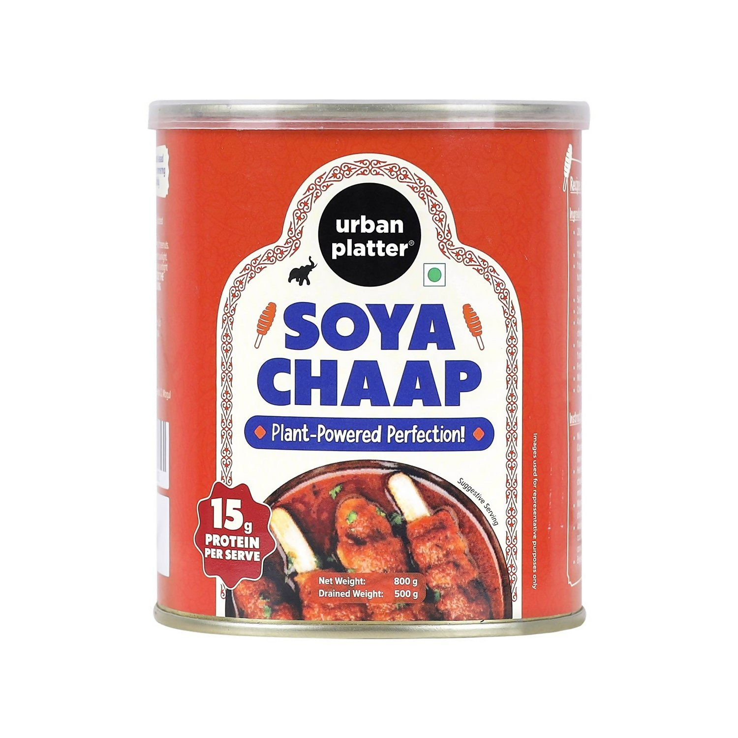 Urban Platter Soya Chaap Plant Based Bean | Grocsy