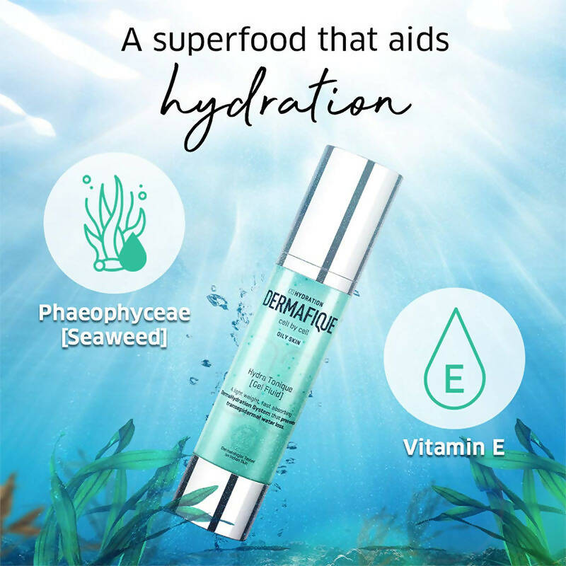 Dermafique Hydra Tonique Gel Fluid Hydrating Moisturizer | Grocsy