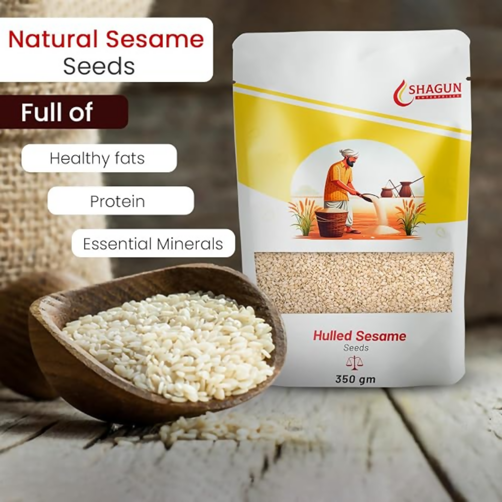 Shagun Hulled Sesame Seeds | Grocsy