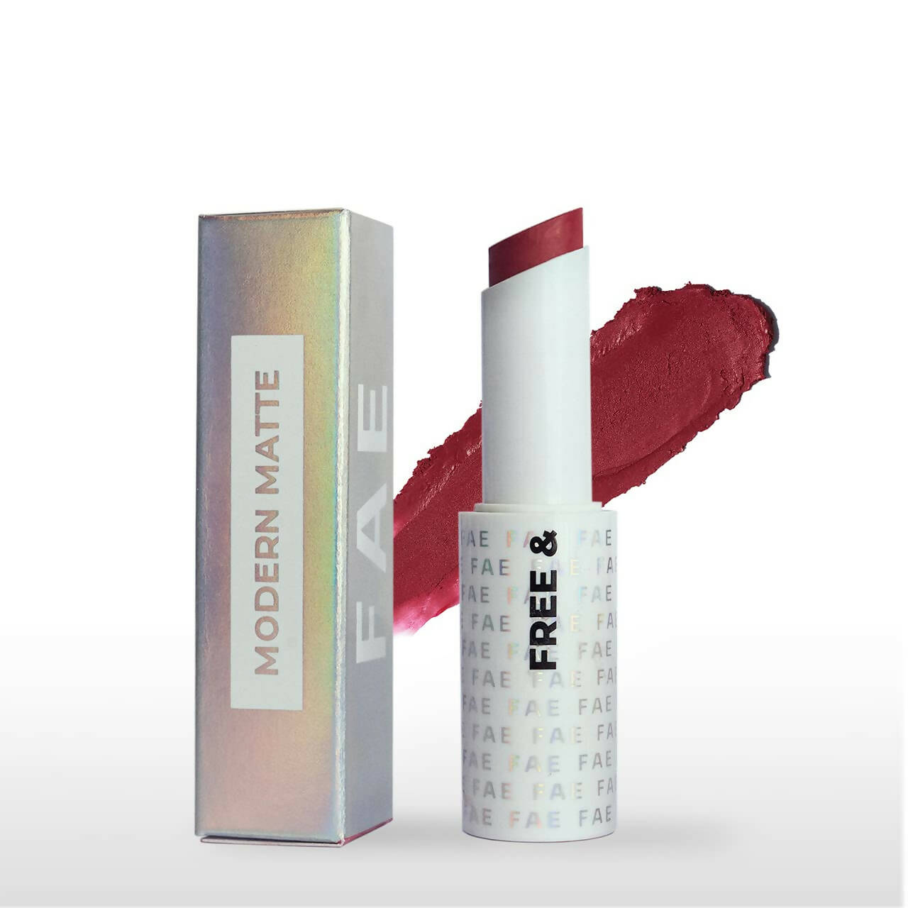 FAE Beauty Merlot Pink Modern Matte Lipstick - Shade Eccentric | Grocsy