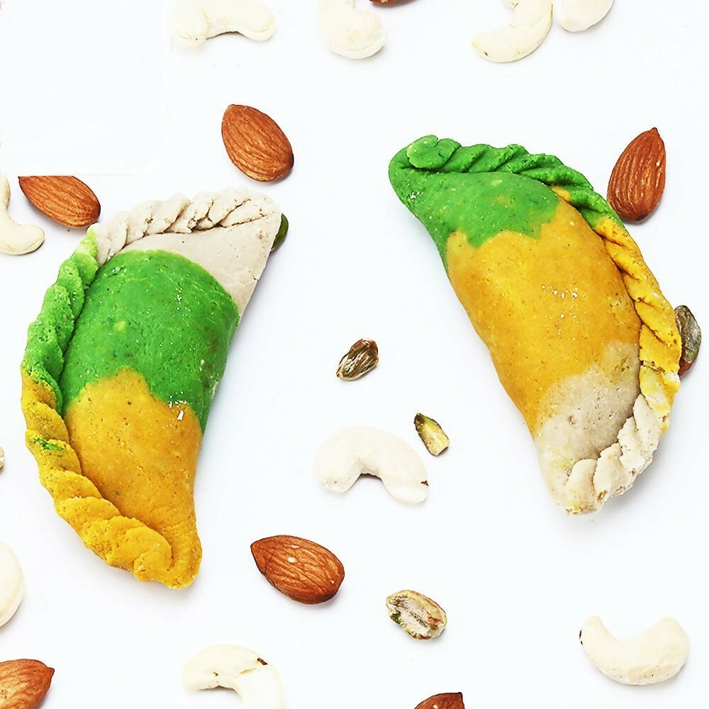 Ghasitaram Kaju Tirangi Gujiya | Grocsy