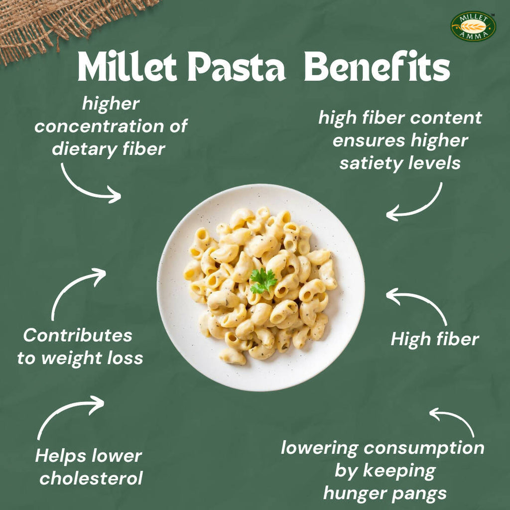 Millet Amma Jowar Millet Pasta | Grocsy