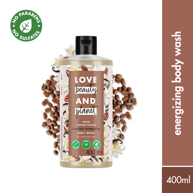 Love Beauty And Planet Coffee & Warm Vanilla Moisturising Body Wash | Grocsy
