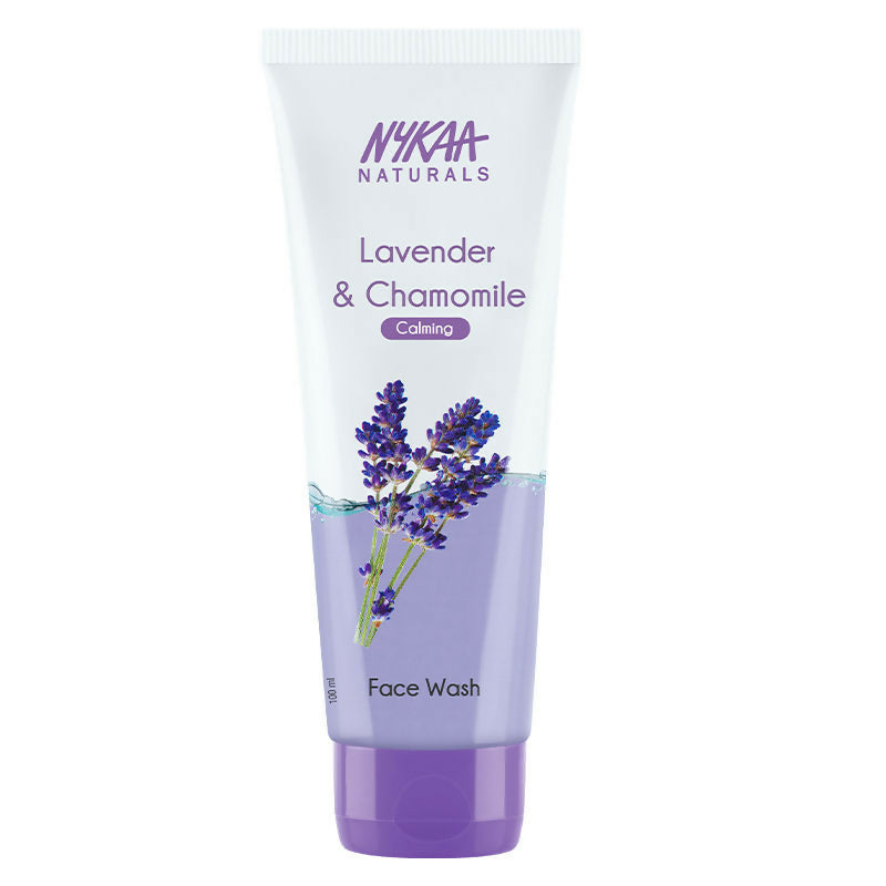 Nykaa Naturals Lavender & Chamomile Face Wash for Calm Skin | Grocsy