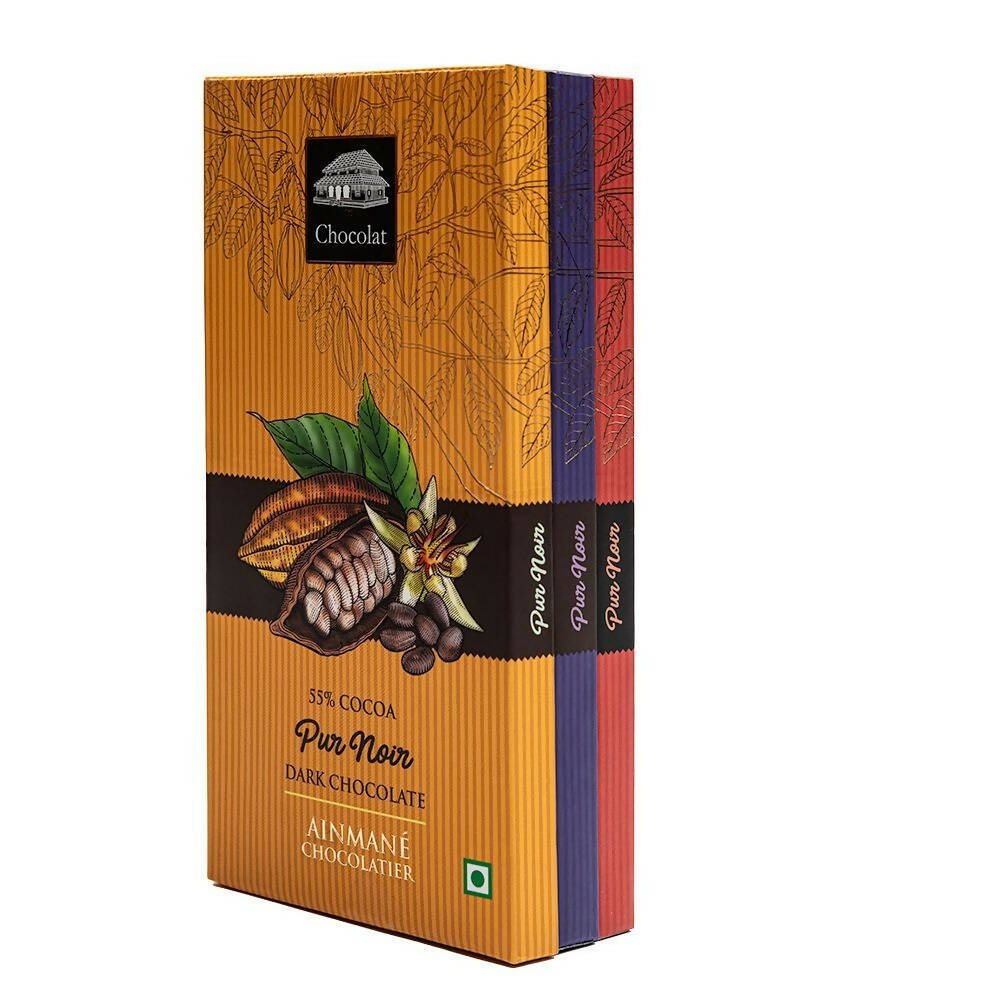 Ainmane Pur Noir Dark Chocolate Bars Pack | Grocsy