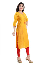Snehal Creations Cotton Silk Printed Long Kurti With Sequence Highlight | Grocsy