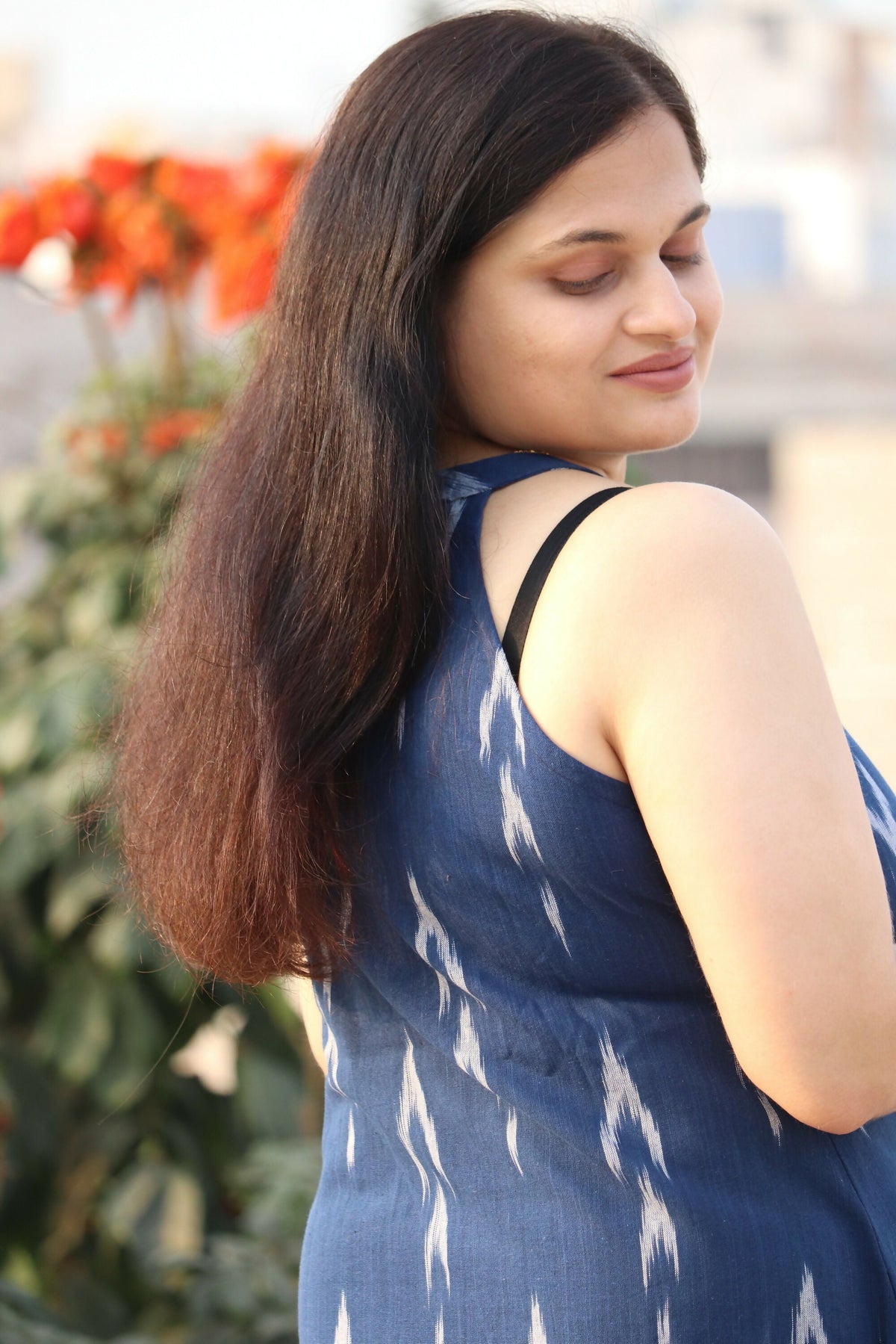Earthyweaves Meghashyam Dress | Grocsy