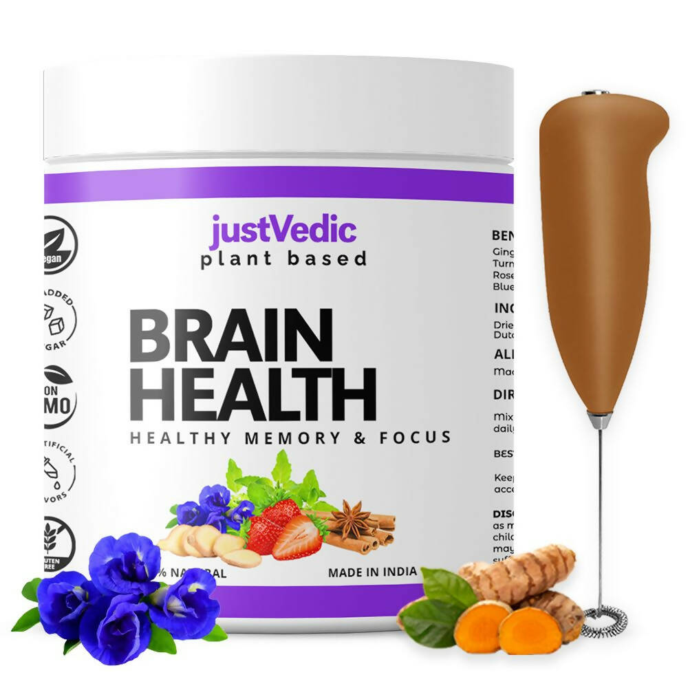 Just Vedic Brain Health Drink Mix | Grocsy
