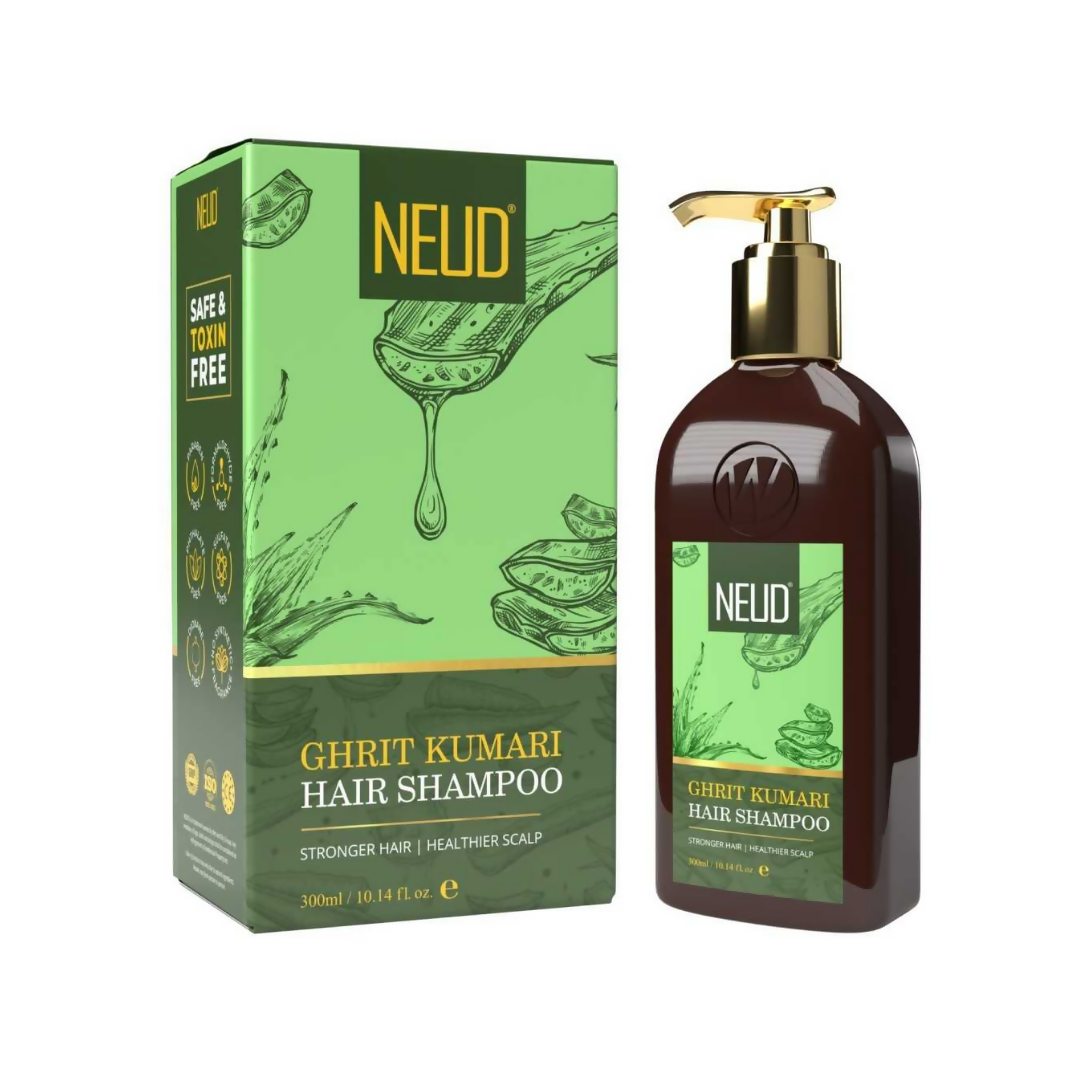 Neud Ghrit Kumari Hair Shampoo for Men & Women | Grocsy