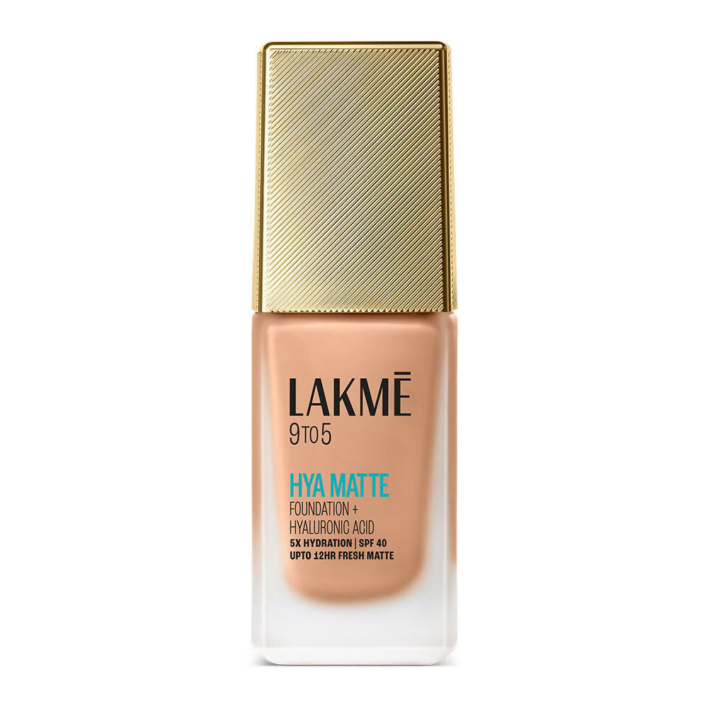 Lakme 9 To 5 Hya Matte Foundation + Hyaluronic Acid - Cool Cinnamon | Grocsy