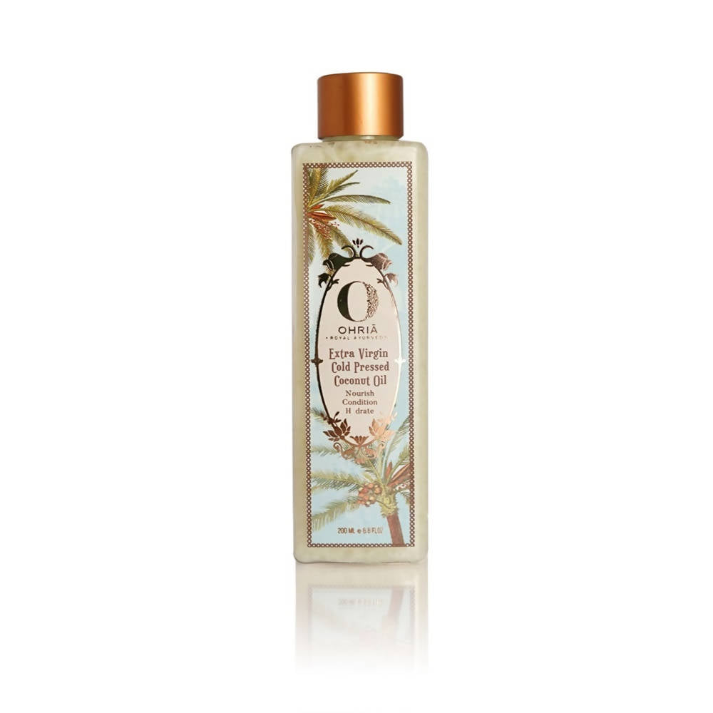 Ohria Ayurveda Extra Virgin Cold Pressed Coconut Oil | Grocsy