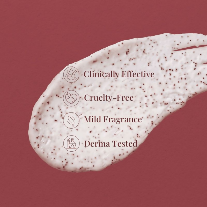Earthraga HA + Retinol Face Scrub | Grocsy