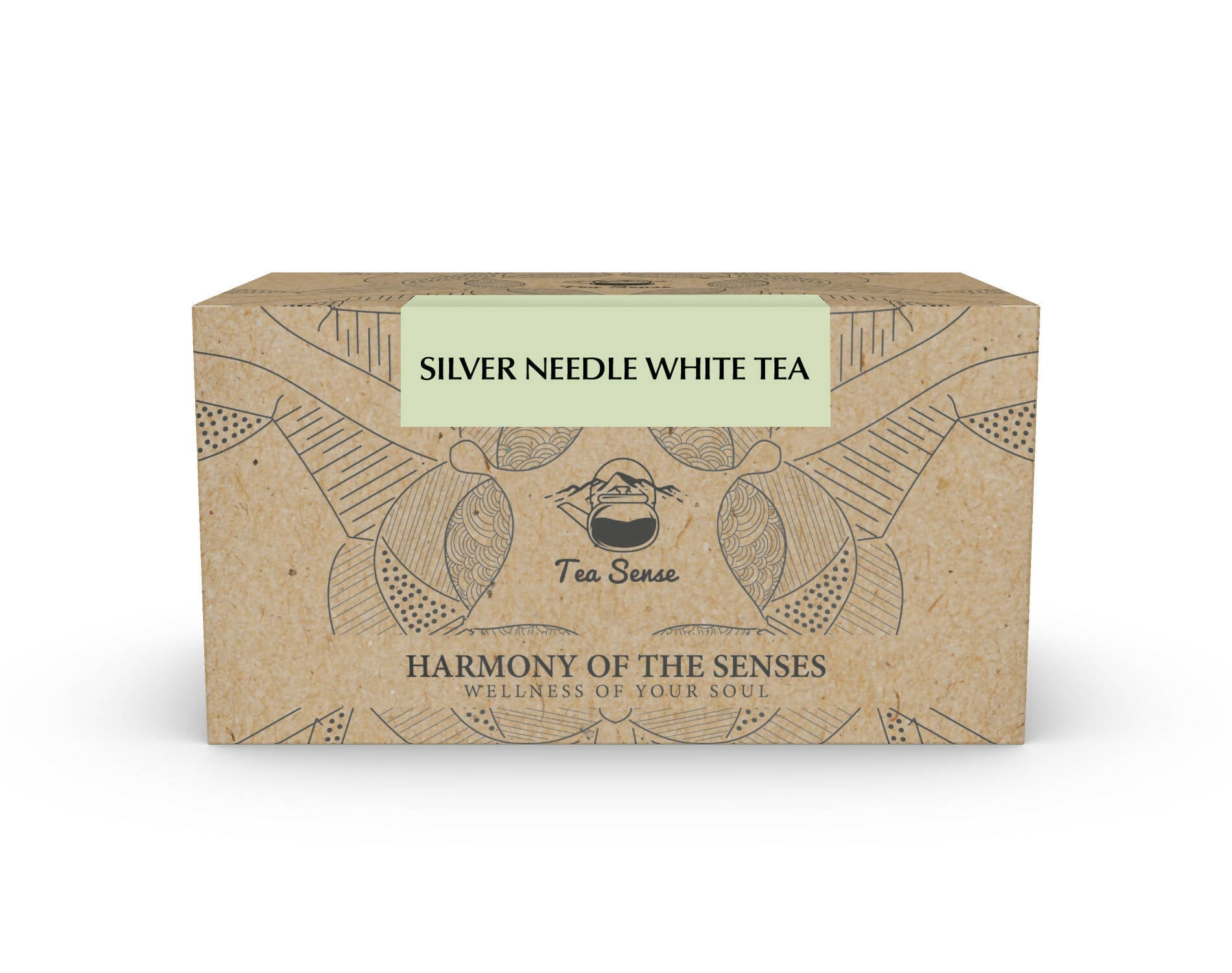 Tea Sense Silver Needle White Tea Bags Box | Grocsy