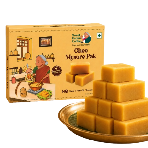 Sweet Karam Coffee Ghee Mysore Pak | Grocsy