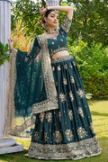 Lehenga Mart Designer Wedding Lehenga Choli For Women - Green | Grocsy